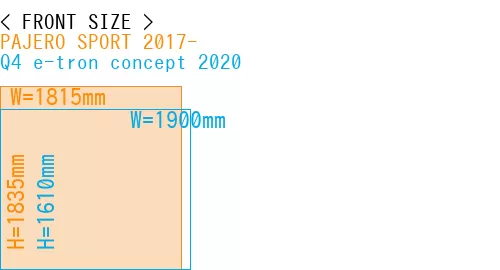 #PAJERO SPORT 2017- + Q4 e-tron concept 2020